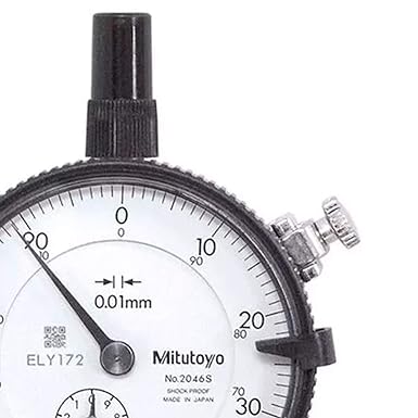Đồng hồ so cơ khí Mitutoyo 2046S | 0-10mm/0.01 3