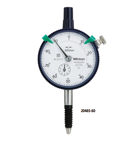 Đồng hồ so cơ khí Mitutoyo 2046S-60 | 0-10mm/0.01 1
