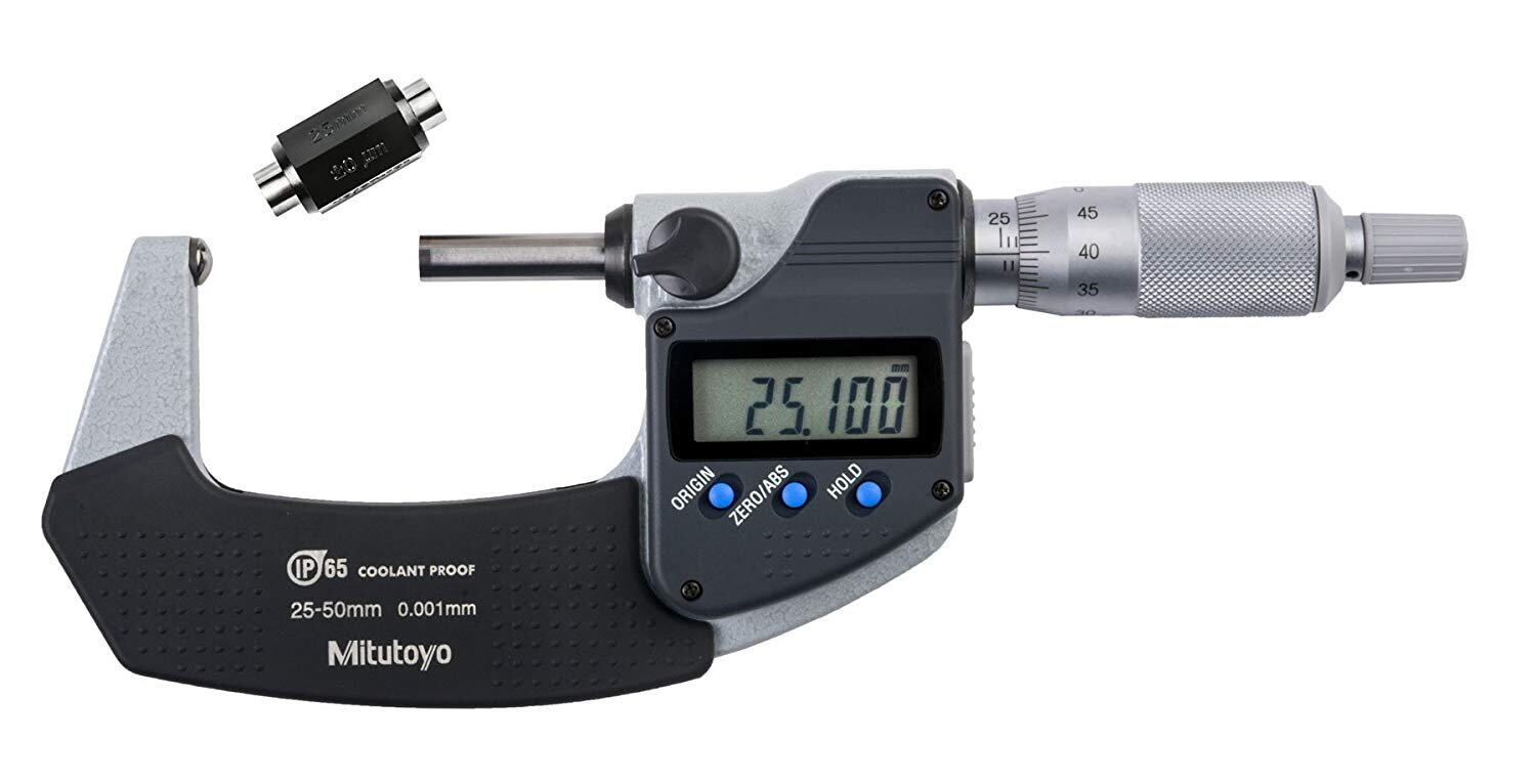 Panme điện tử đo độ dày ống 395-252-30 | 25-50mm/0.001 0