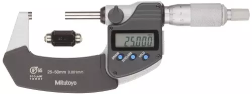 Panme điện tử đo ngoài trục không xoay 406-251-30 | 25-50mm/0.001 1