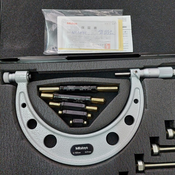 Panme đo ngoài cơ khí Mitutoyo 104-136A | 150-300mm/0.01 0
