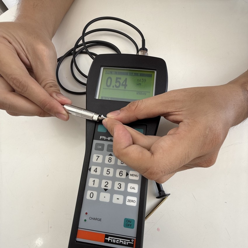 Máy đo độ dày lớp mạ Kẽm Fischer PHASCOPE PMP10 0