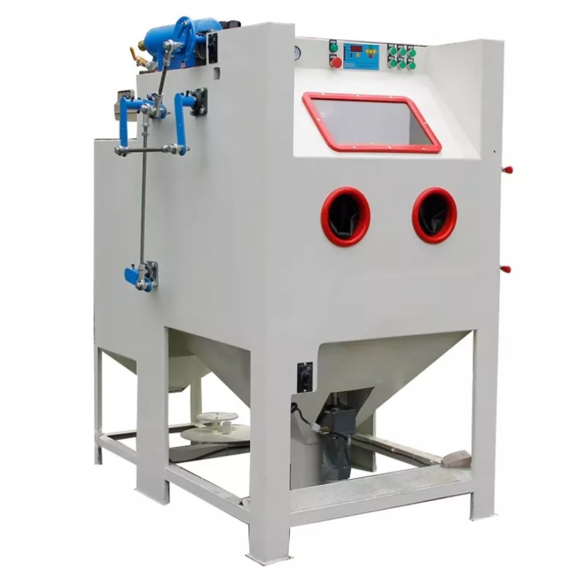 Tủ phun cát bàn xoay tự động SandB SBTB-1212 0