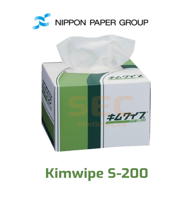 Giấy lau phòng sạch Crecia Kimwipe S-200 x 72 hộp