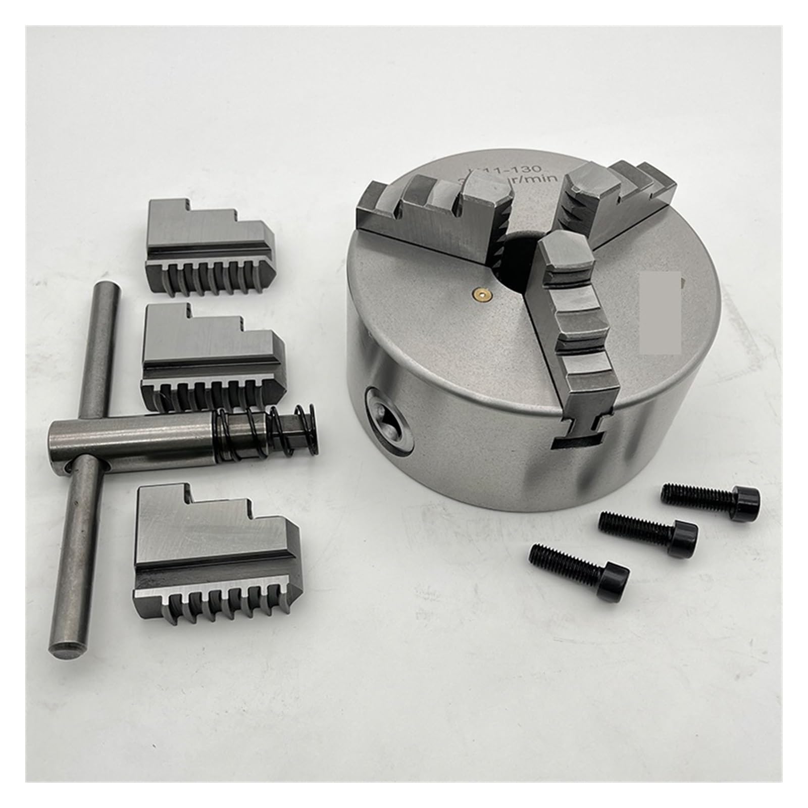 Mâm cặp 3 chấu máy tiện 130mm Crovit K11-130