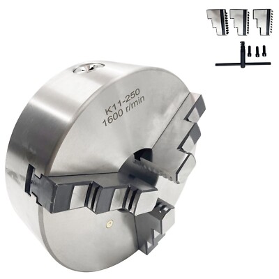 Mâm cặp 3 chấu máy tiện 250mm Crovit K11-250